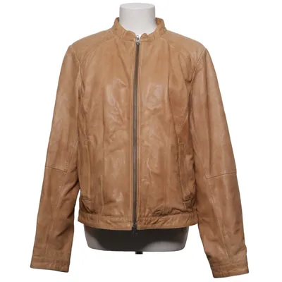 Leather jacket (Brown) from Jofama