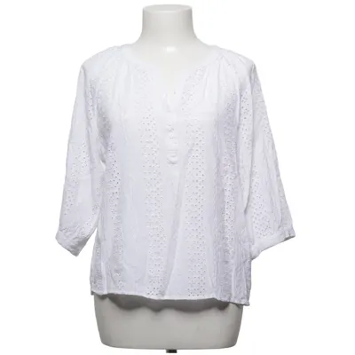Blus (Vit) från Woolovers Viskos