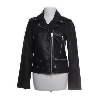 Leather jacket (Black) from Human Scales Polyester, Leather