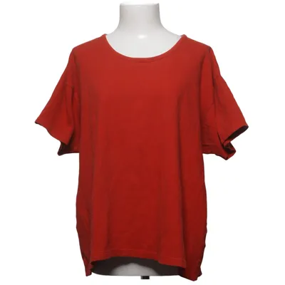 T-shirt (Rood) van Chic Katoen, Elastaan
