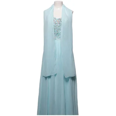 Robe de soirée (Turquoise, Multicolore) de MasCara Polyester