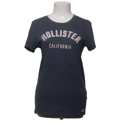 T-shirt (Blauw) van Hollister Katoen, Polyester