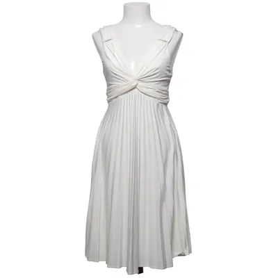 Robe (Blanc) de Laura Scott Élasthane, Polyester