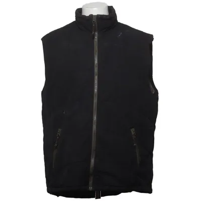Outer vest (Black) from Adam Cotton, Polyamide, Polyester