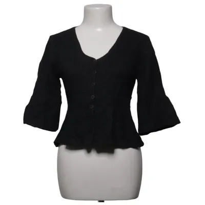 Strickjacke (Grau) von Flash Angora, Kaschmir, Polyamid, Viskose, Wolle