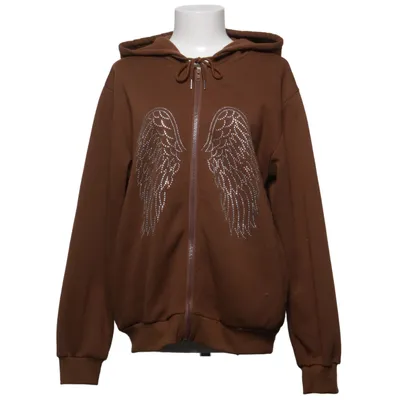 Hoodie (Brown) from Cider Elastane, Polyester