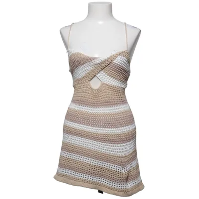 Strandklänning (Beige, Vit) från Shein Polyester
