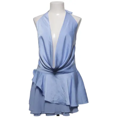 Halterneck dress (Blue) from Showpo Polyester