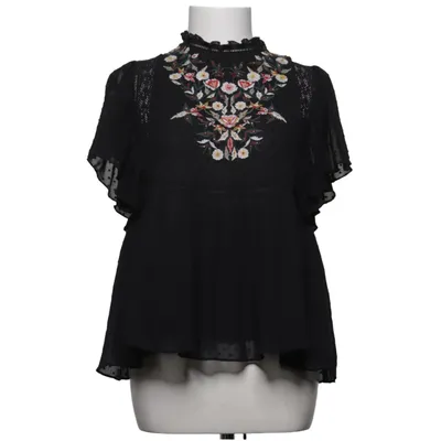 Topp (Svart, Flerfärgad) från Zara Trafaluc Collection Bomull, Polyester