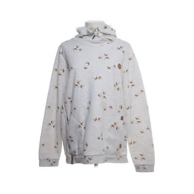 Capuchon sweater (Grijs, Bruin) van Gina Katoen, Viscose