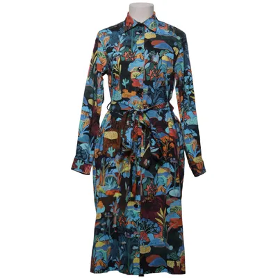 Blousejurk (Blauw, Meerkleurig) van Camilla Thulin Katoen, Elastaan