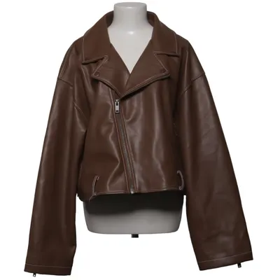 Bikerjakke (Brun) fra Bianca x Nelly Polyester, Polyurethan