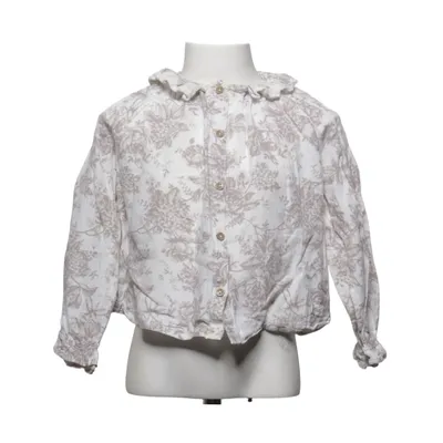 Blus (Vit, Grå) från Newbie by KappAhl Bomull