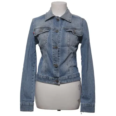 Veste en jean (Bleu) de Cantão Coton, Élasthane