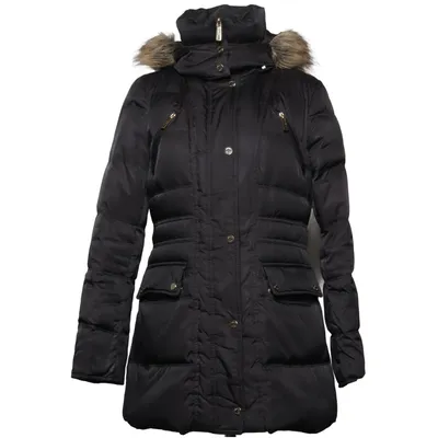Doudoune longue (Noir) de Kenneth Cole Acrylique, Duvet, Plume, Polyester