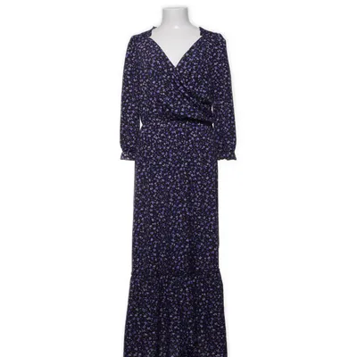 Långklänning (Svart, Lila, Flerfärgad) från Terranova Polyester
