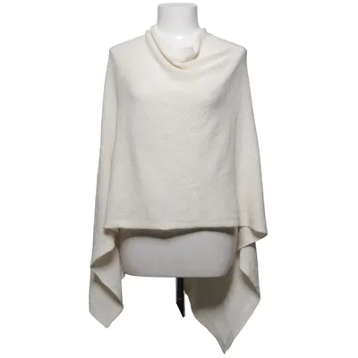 Poncho (Beige) from Gold & Gold Polyester, Viscose