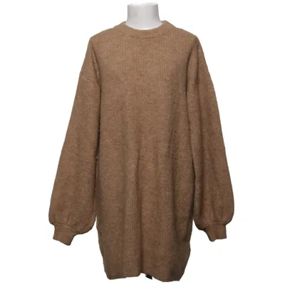 Kleid (Bisiklet Yaka Balon Kol Elbise) von Dilvin Knit Acryl, Polyester