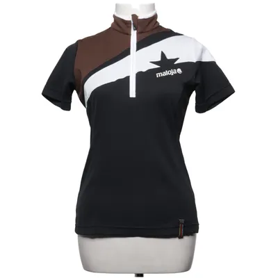 Wielershirt (Zwart, Bruin, Wit) van Maloja Polyester