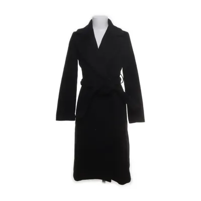 Frakke (Sort) fra H&M Modern Classic Viscose, Polyester, Uld, Akryl, Polyamid
