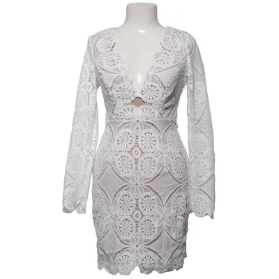 Cocktailjurk (Wit) van Love Triangle Polyester