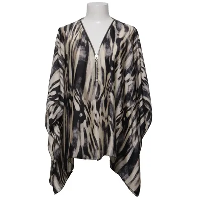 Blouse (Black, White) from Trois Ka