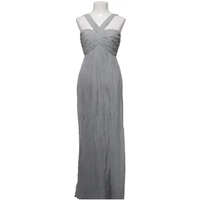 Abendkleid (Grau) von By Malina Seide