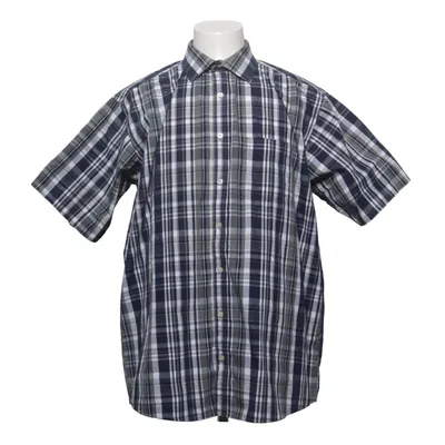 Kortärmad skjorta (Blå, Vit, Grön) från Oscar of Sweden Bomull, Polyester