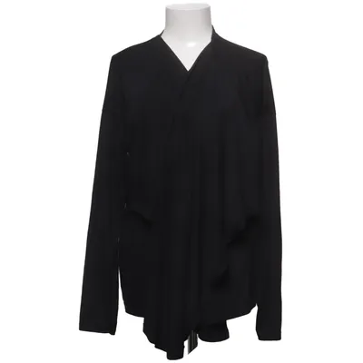 Cardigan (Black) from Us Basic Polyester, Viscose