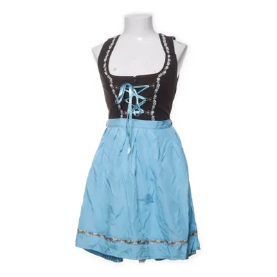 Dirndl (Blå, Brun, Vit) från Stockerpoint Bomull, Polyester