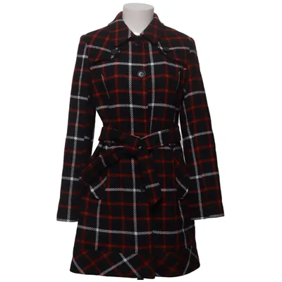 Coat (Black, Red, White) from Tommy Hilfiger Polyester, Viscose, Wool