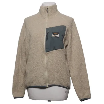 Fleecejacka (Beige) från Lundhags Merinoull, Polyamid, Återvunnen polyester