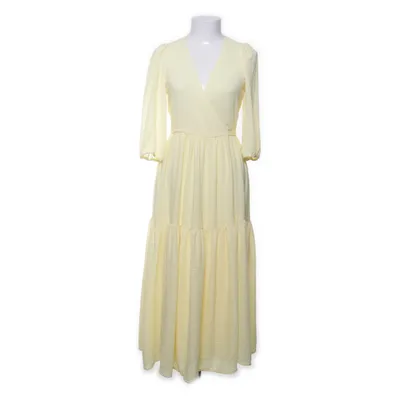 Klänning (Gul) från Monki Elastan, Polyester