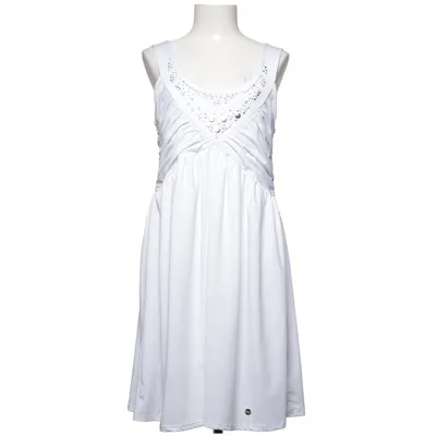 Jurk (Wit) van Rich Bitch Elastaan, Polyester
