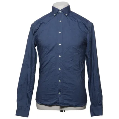 Button down shirt (Blue) from The Shirt Factory Cotton