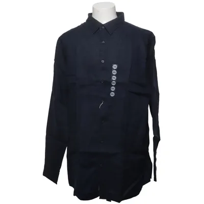 Skjorte (John Premium Linen Shirt RF) fra Dressmann Linned