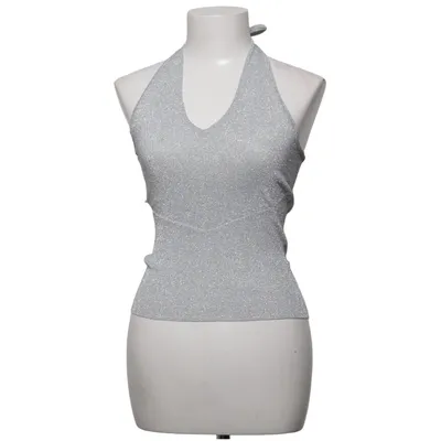 Halterneck top (Jamacia 1) fra Isabell Kristensen Metallfiber, Polyamid, Viscose
