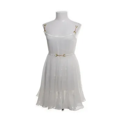 Kjole (Hvid) fra Ida Sjöstedt Elastan, Polyester, Viscose