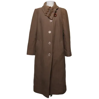 Coat (Beige) from Angela Cashmere, Wool