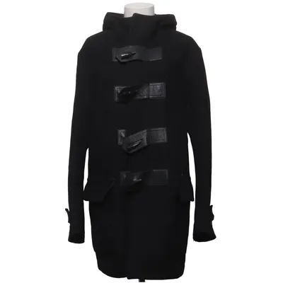 Duffle coat (Black) from Sixty Polyamide, Wool
