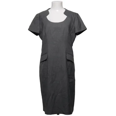 Robe (Gris) de Un Deux Trois Élasthane, Polyamide, Polyester, Laine