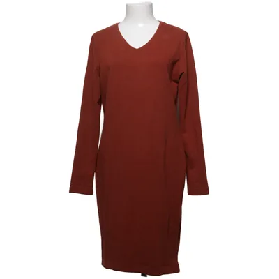 Robe (Marron) de Volcano Coton, Élasthane, Fibre métallique