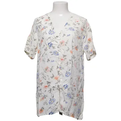 Blouse (White, Multicolored) from Woman Collection H&M Viscose