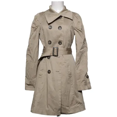 Trenchcoat (Beige) fra VILA Bomuld, Elastan, Polyester