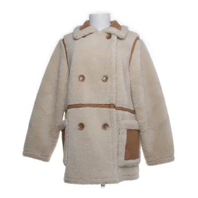 Shearling jacket (Beige, Multicolored) from Stand Studio