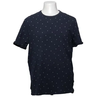 T-shirt (Blå, Vit) från Premium by Jack & Jones Bomull