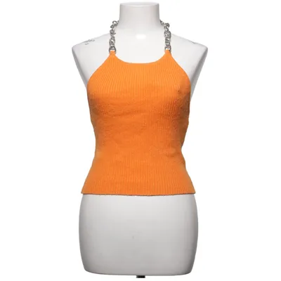 Halter neck top (Orange) from The Ragged Priest Acrylic, Polyamide