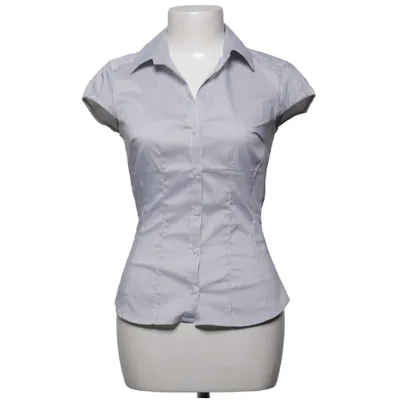 Kortærmet skjorte (Modern Classic) fra H&M Modern Classic Bomuld, Elastan, Polyamid, Polyester