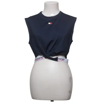 Crop top (Blue) from Tommy Hilfiger Elastane, Polyester