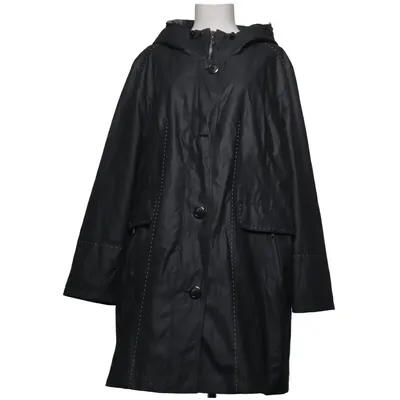 Manteau (Noir) de Flare Collection Coton, Polyamide, Polyester, Laine